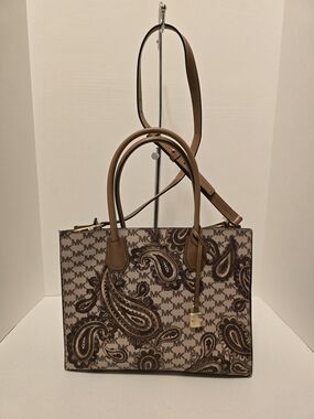Michael Kors Mercer Large Convertible Tote In Limited Edition Paisley.